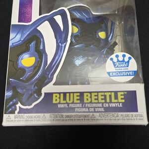 Funko POP! Blue Beetle Vinyl Figure - Blue & Yellow